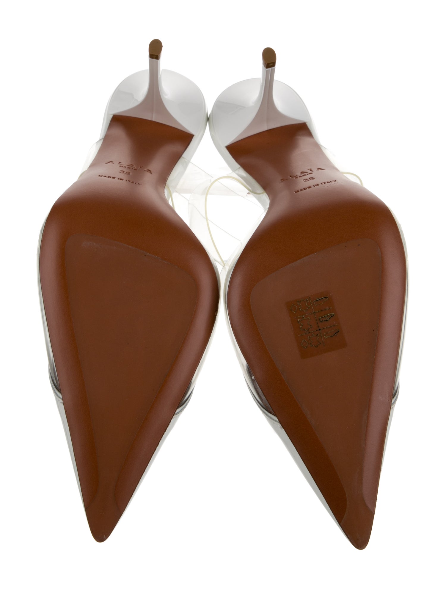 Alaïa Patent Leather Mules